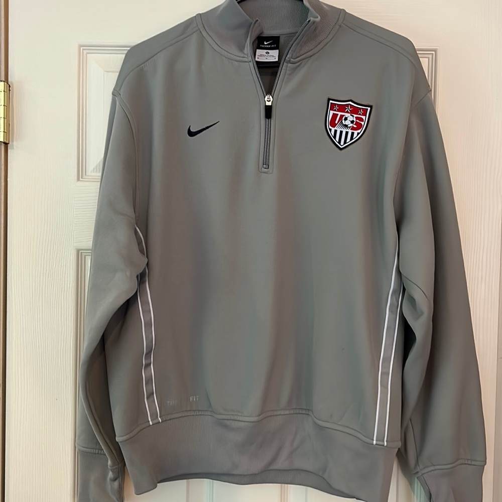 US national soccer 1/4zip